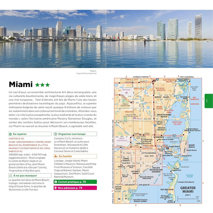 Guide Vert - Floride - Édition 2023 | Michelin guide de voyage Michelin 
