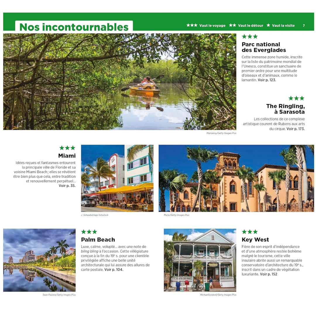 Guide Vert - Floride - Édition 2023 | Michelin guide de voyage Michelin 