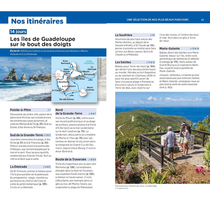 Guide Vert - Guadeloupe - Édition 2023 | Michelin guide de voyage Michelin 