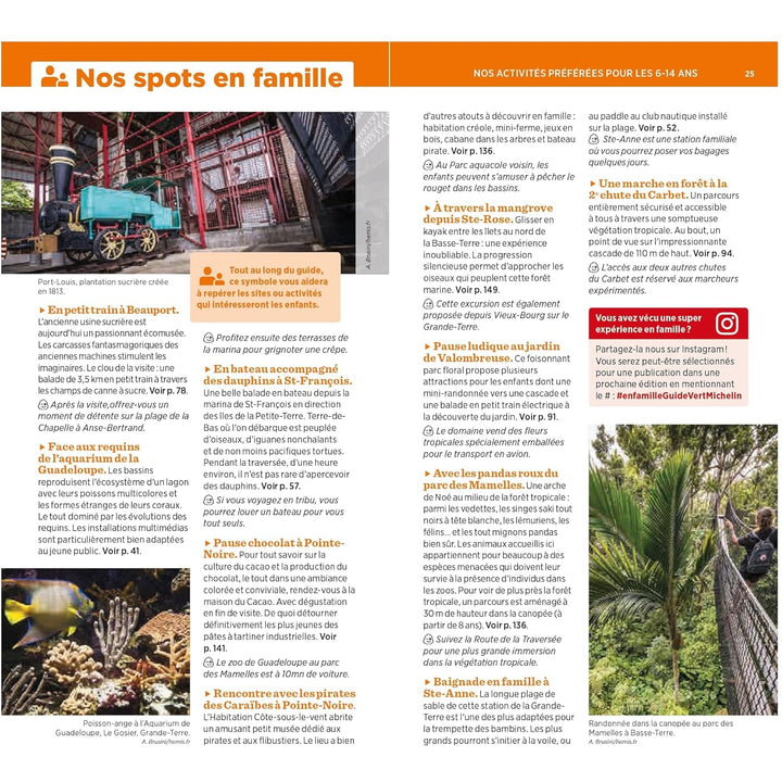 Guide Vert - Guadeloupe - Édition 2023 | Michelin guide de voyage Michelin 