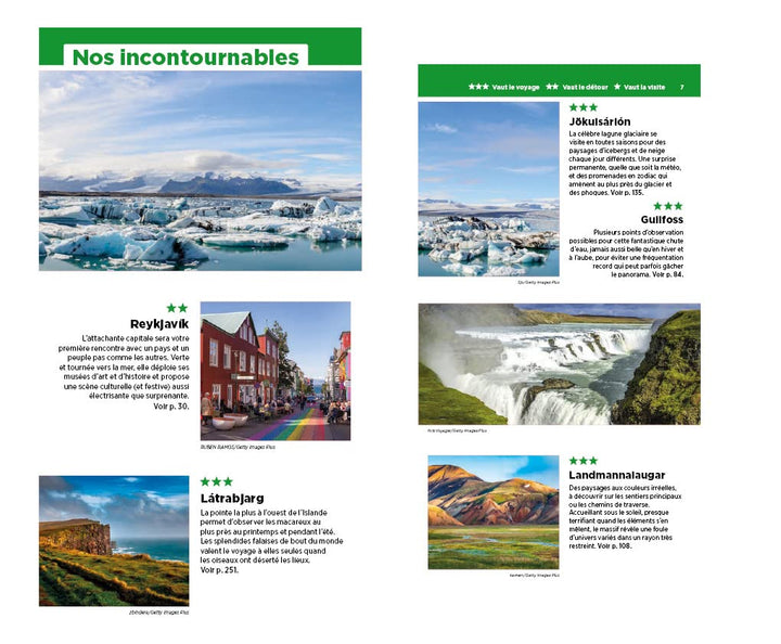 Guide Vert - Islande - Édition 2022 | Michelin guide de voyage Michelin 