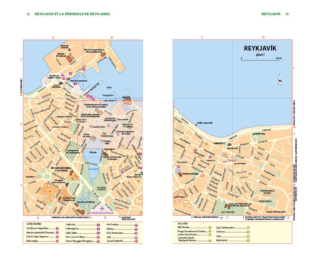 Guide Vert - Islande - Édition 2022 | Michelin guide de voyage Michelin 