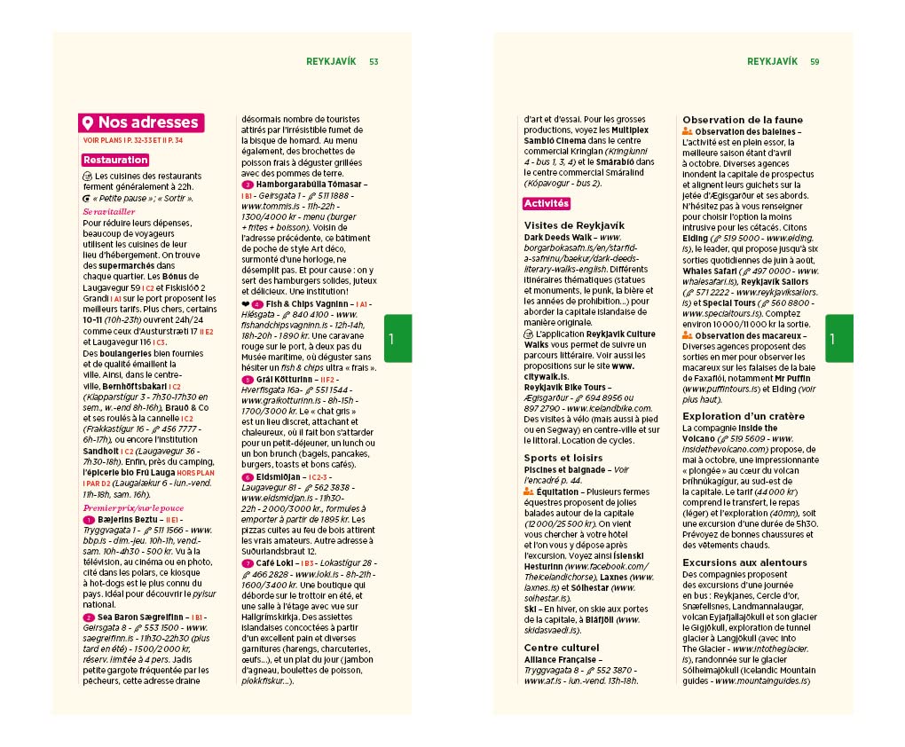 Guide Vert - Islande - Édition 2022 | Michelin guide de voyage Michelin 