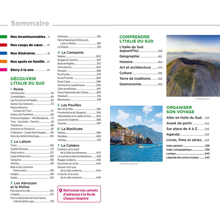 Guide Vert - Italie du Sud + Rome - Édition 2023 | Michelin guide de voyage Michelin 