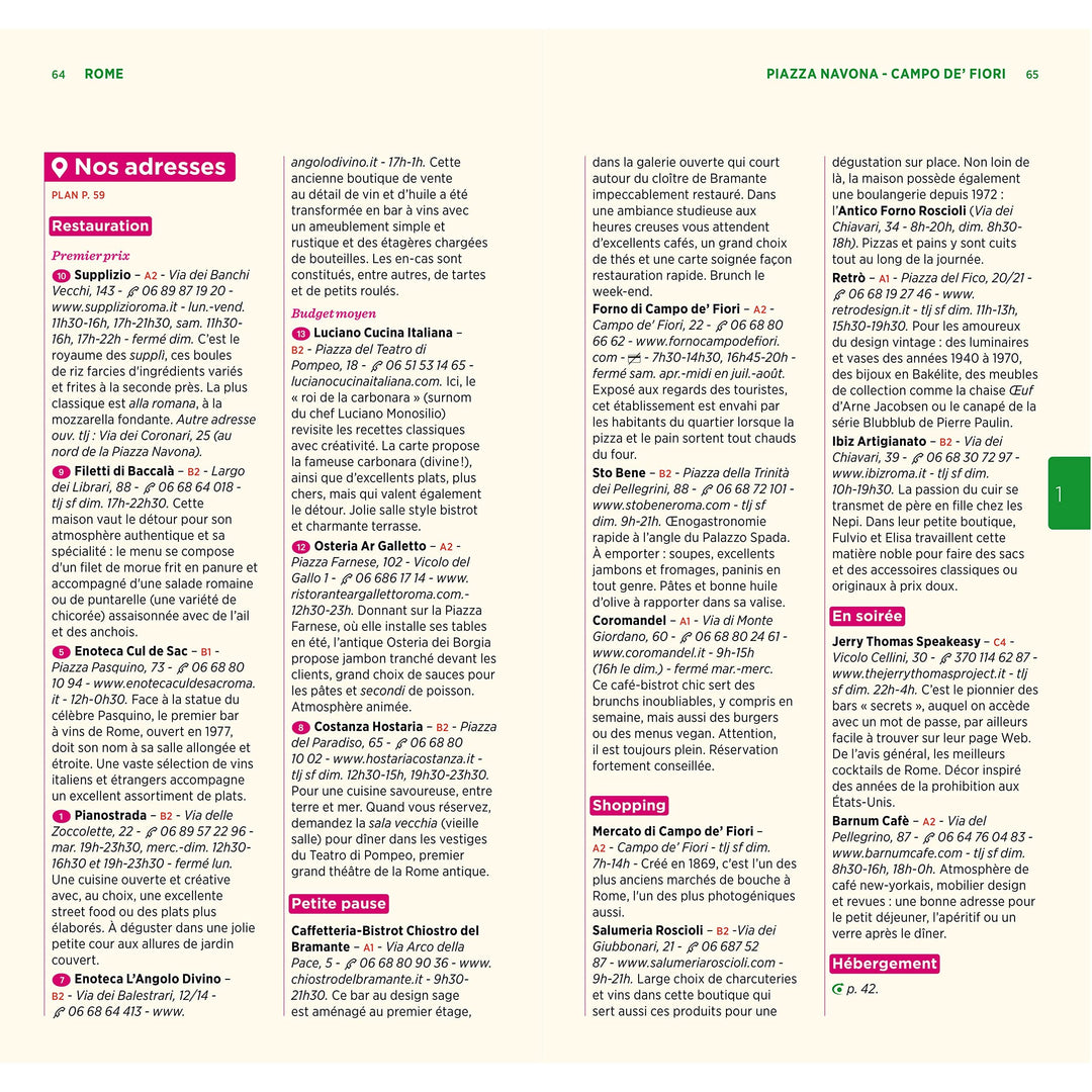 Guide Vert - Italie du Sud + Rome - Édition 2023 | Michelin guide de voyage Michelin 