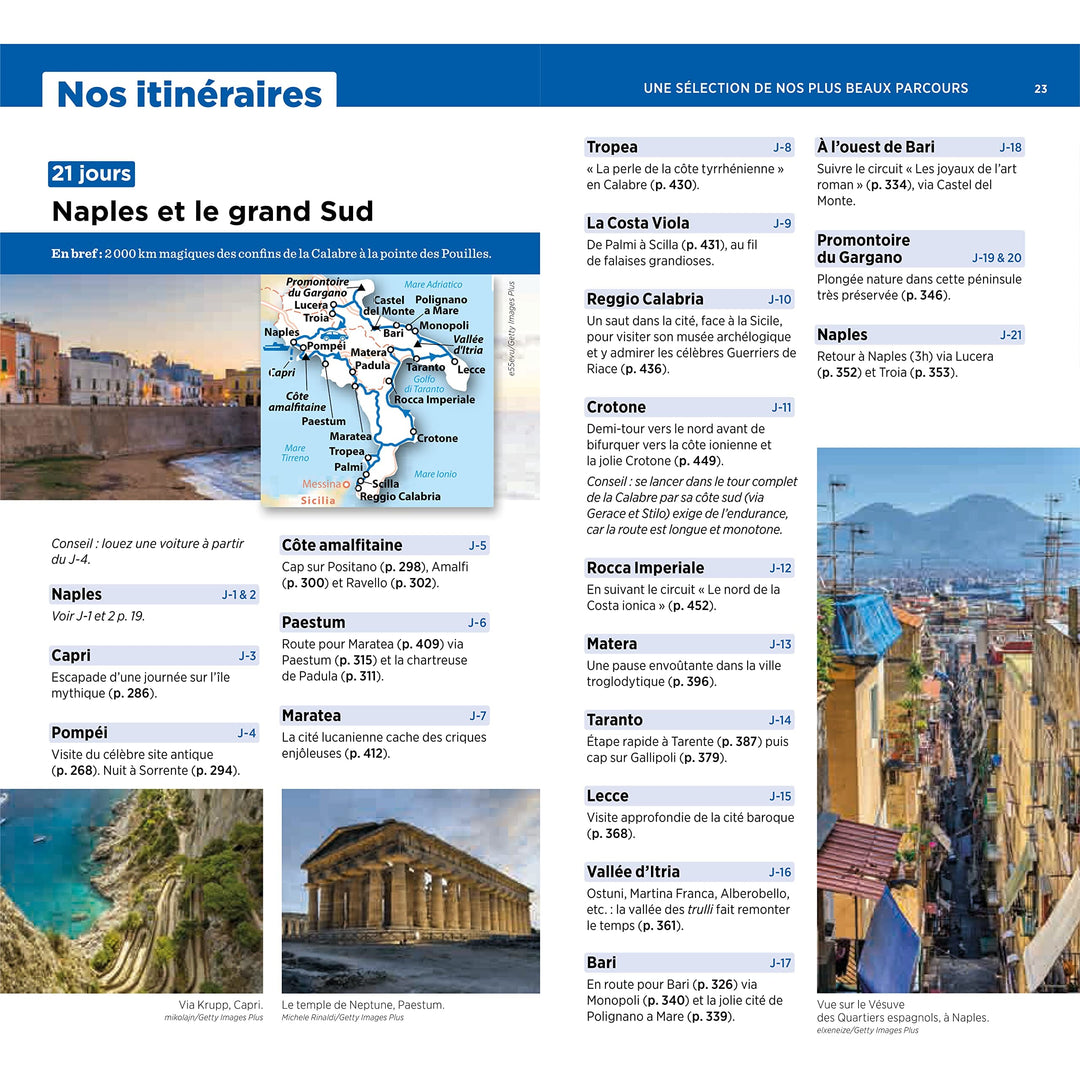 Guide Vert - Italie du Sud + Rome - Édition 2023 | Michelin guide de voyage Michelin 