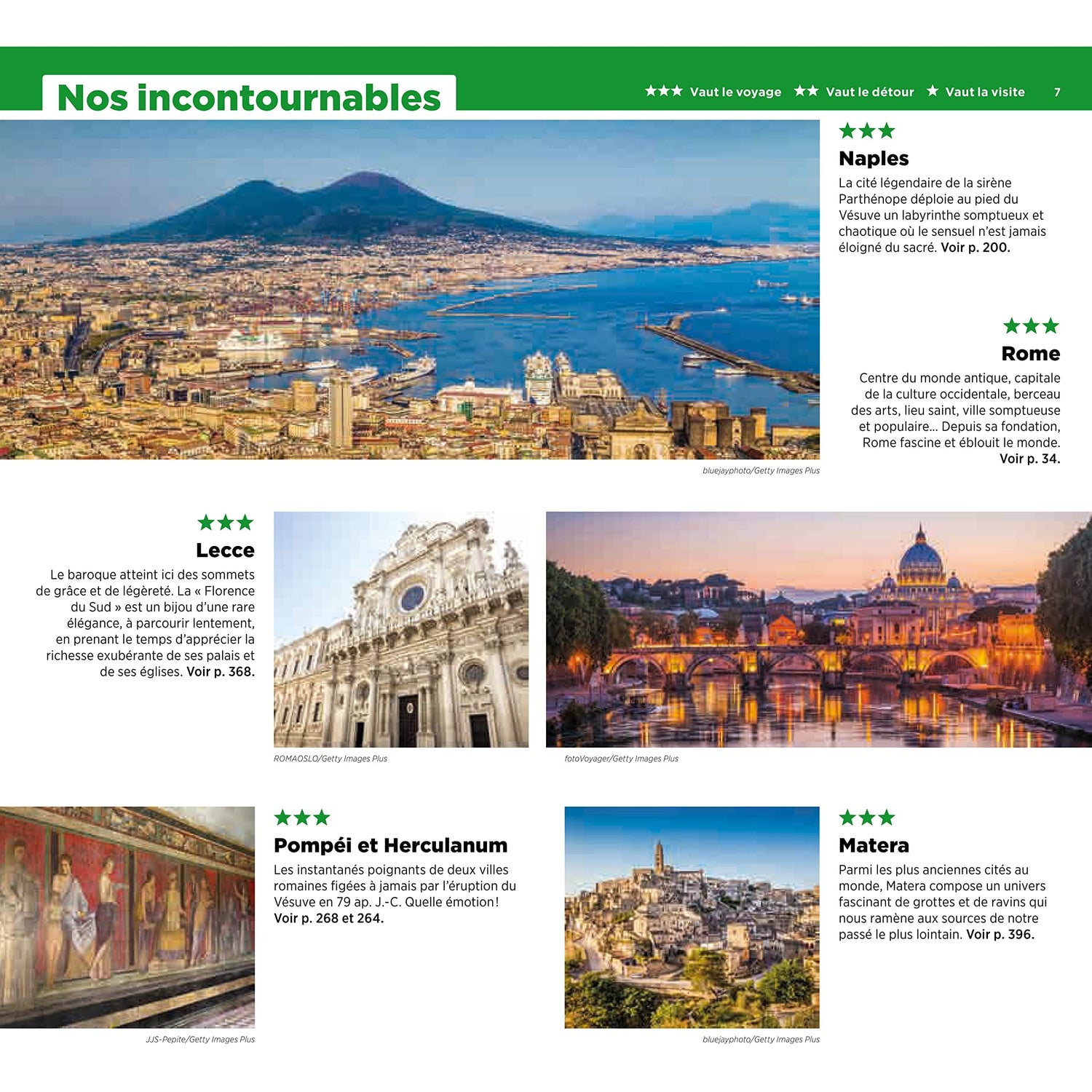 Guide Vert - Italie du Sud - Édition 2025 | Michelin guide de voyage Michelin