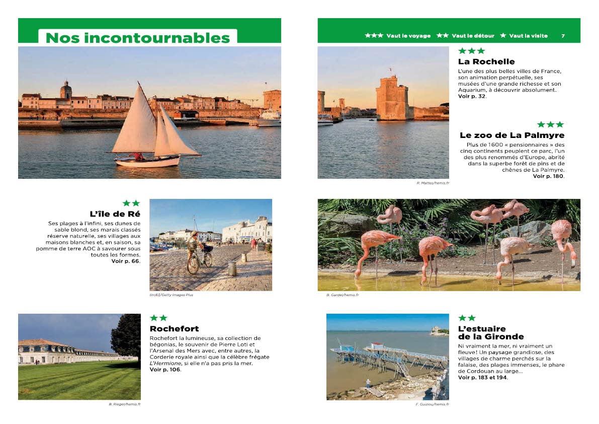 Guide Vert - Les Charentes- Édition 2024 | Michelin guide de voyage Michelin