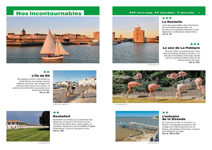 Guide Vert - Les Charentes- Édition 2022 | Michelin guide de voyage Michelin 