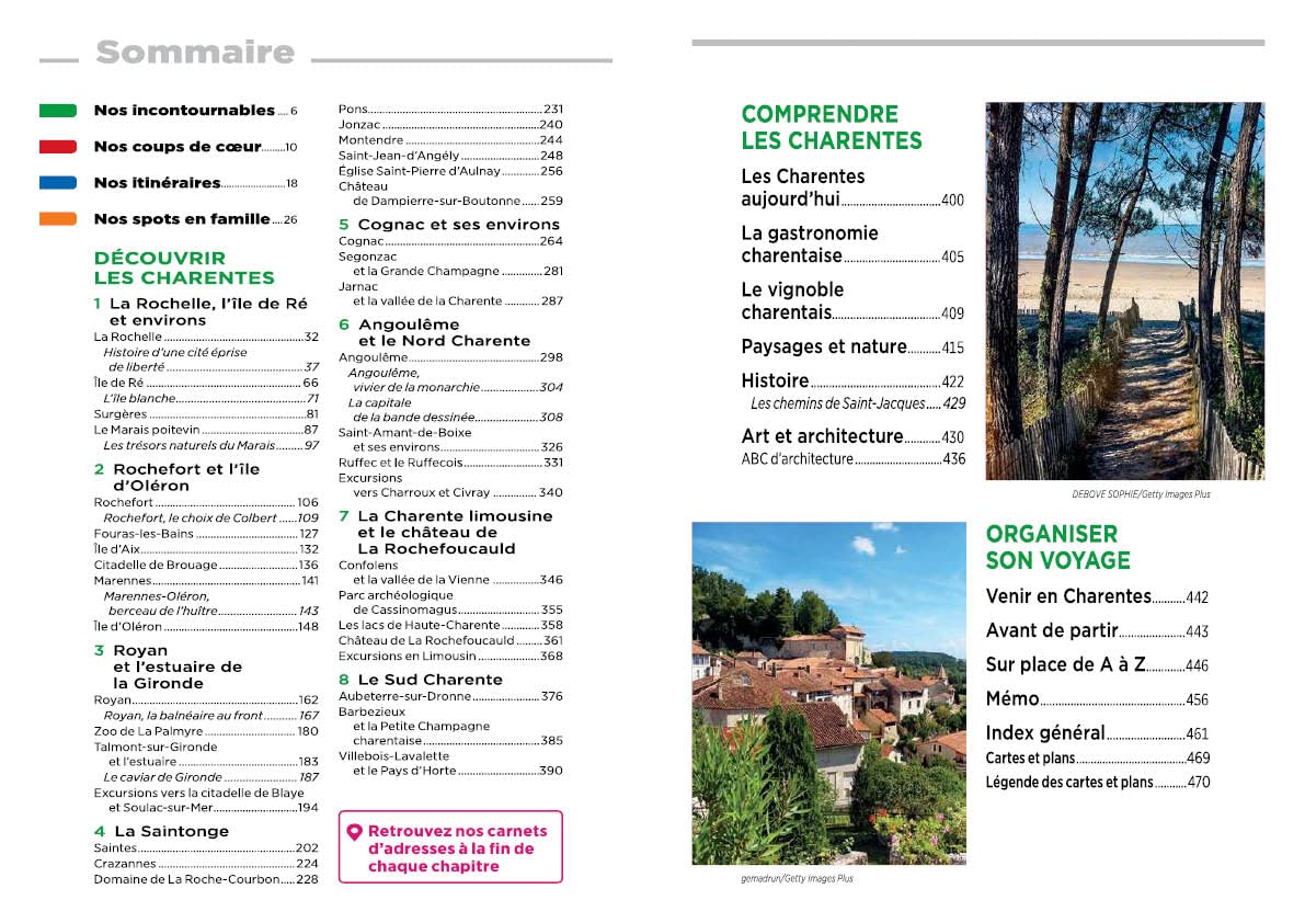 Guide Vert - Les Charentes- Édition 2024 | Michelin guide de voyage Michelin