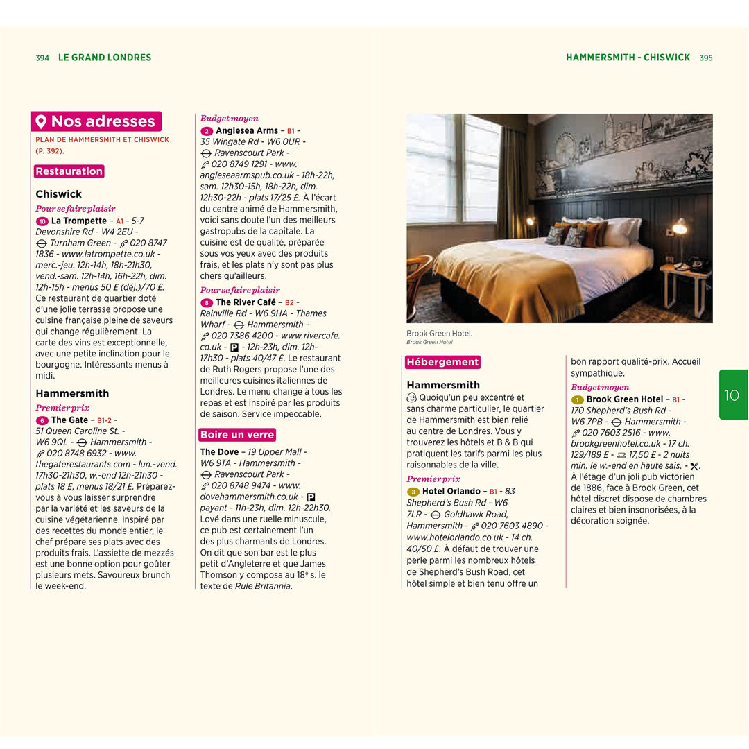 Guide Vert - Londres - Édition 2023 | Michelin guide de voyage Michelin 