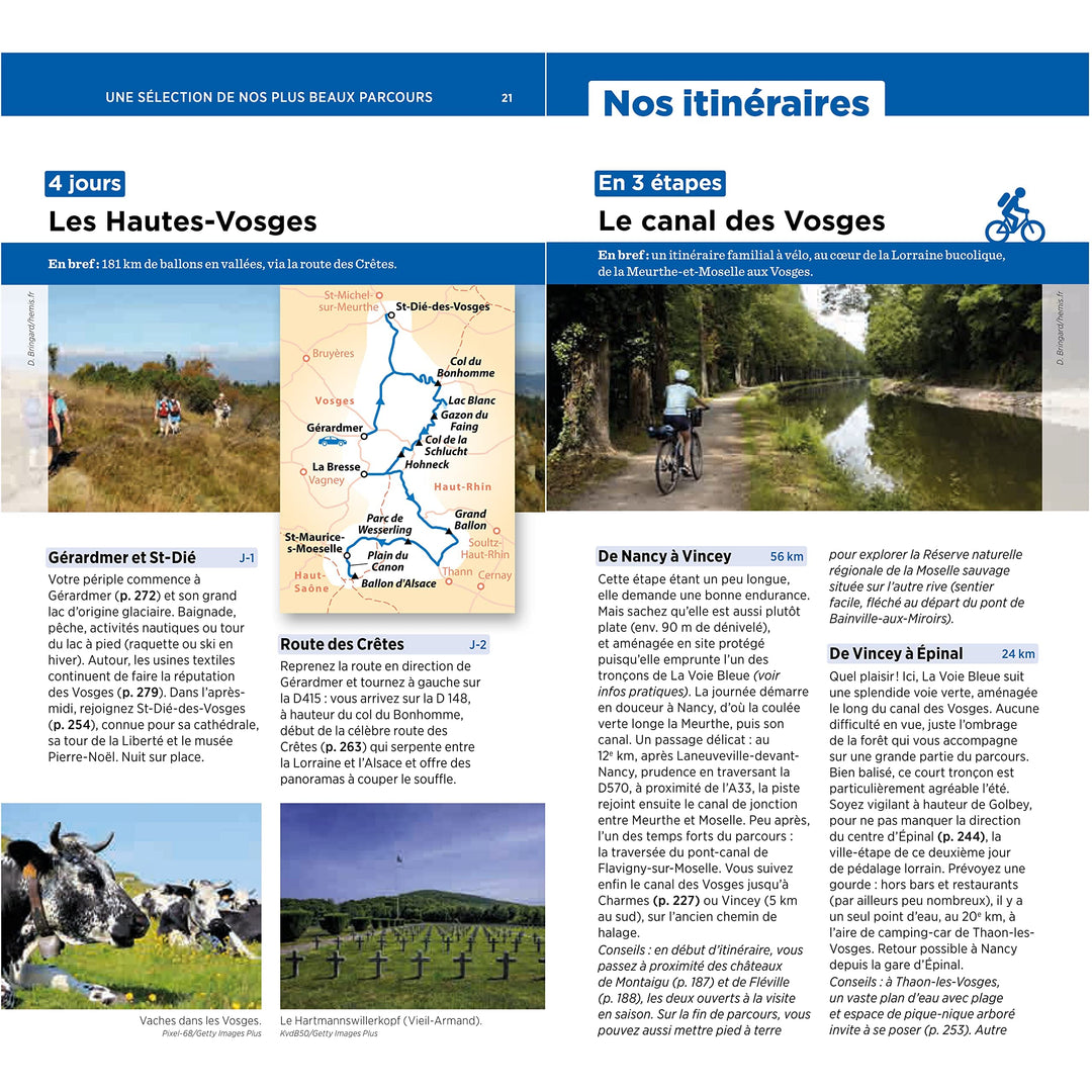 Guide Vert - Lorraine : Metz, Nancy, Verdun, massif des Vosges - Édition 2023 | Michelin guide de voyage Michelin 