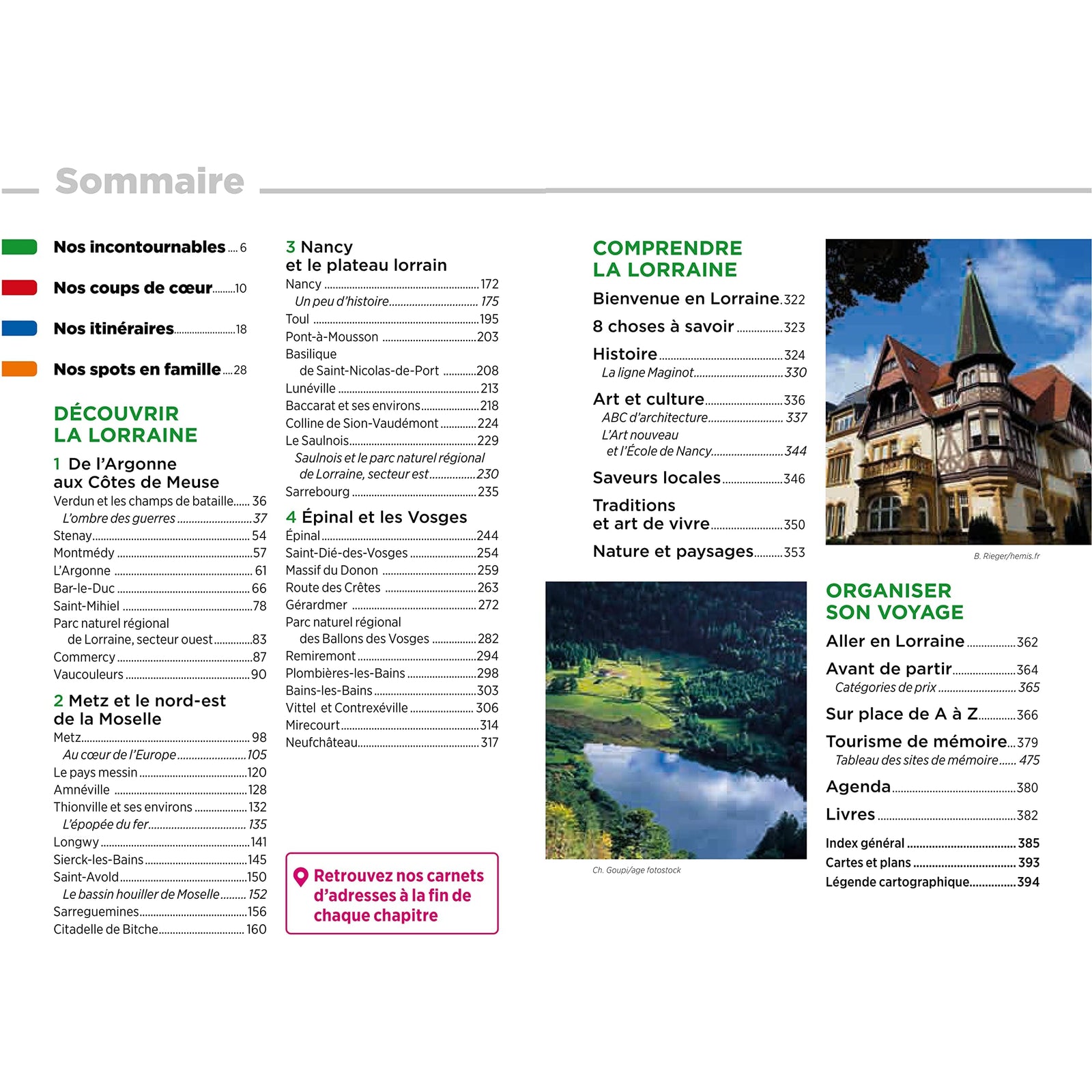 Guide Vert - Lorraine : Metz, Nancy, Verdun, massif des Vosges - Édition 2025 | Michelin guide de voyage Michelin