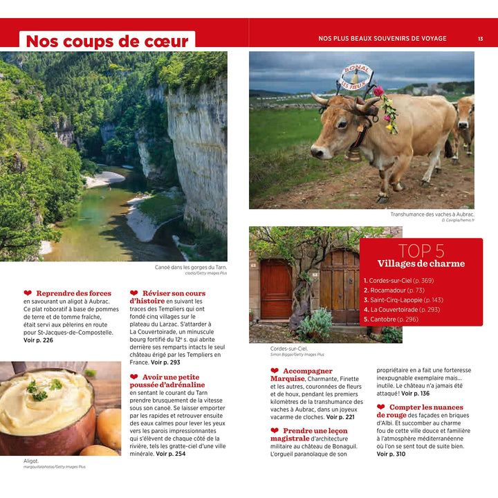Guide Vert - Lot, Aveyron, Vallée du Tarn - Édition 2023 | Michelin guide de voyage Michelin 