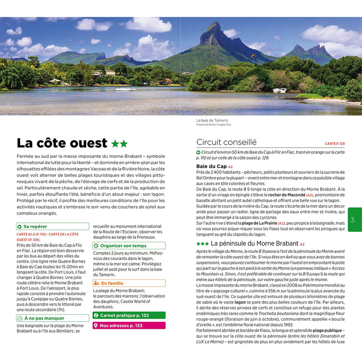 Guide Vert - Maurice, Rodrigues - Édition 2023 | Michelin guide de voyage Michelin 