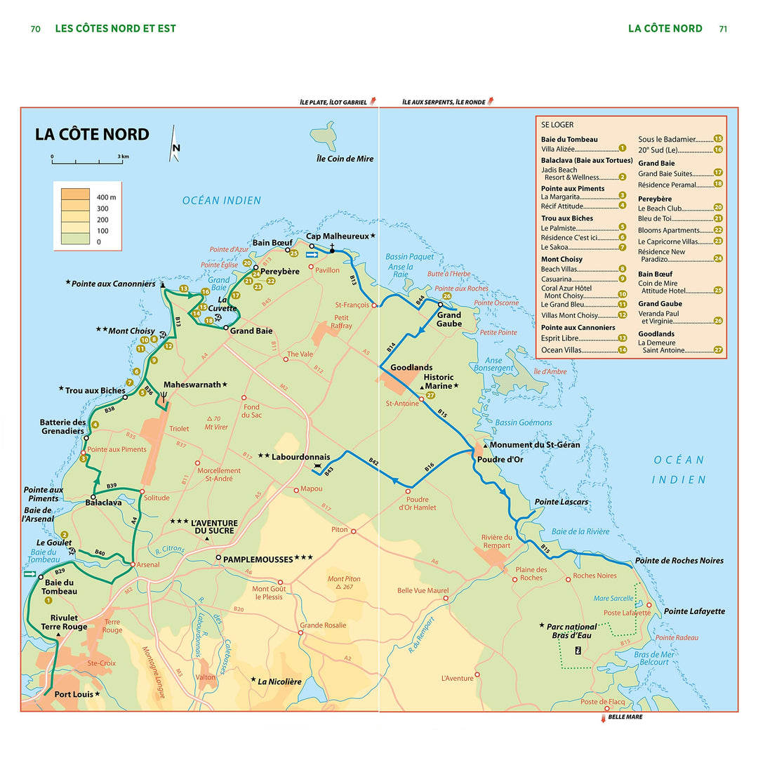 Guide Vert - Maurice, Rodrigues - Édition 2023 | Michelin guide de voyage Michelin 