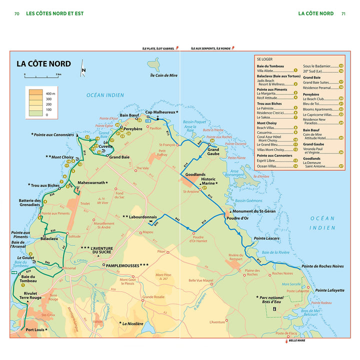 Guide Vert - Maurice, Rodrigues - Édition 2023 | Michelin guide de voyage Michelin 
