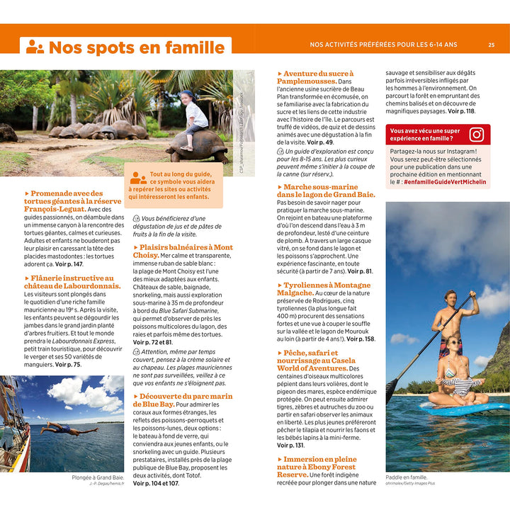 Guide Vert - Maurice, Rodrigues - Édition 2023 | Michelin guide de voyage Michelin 