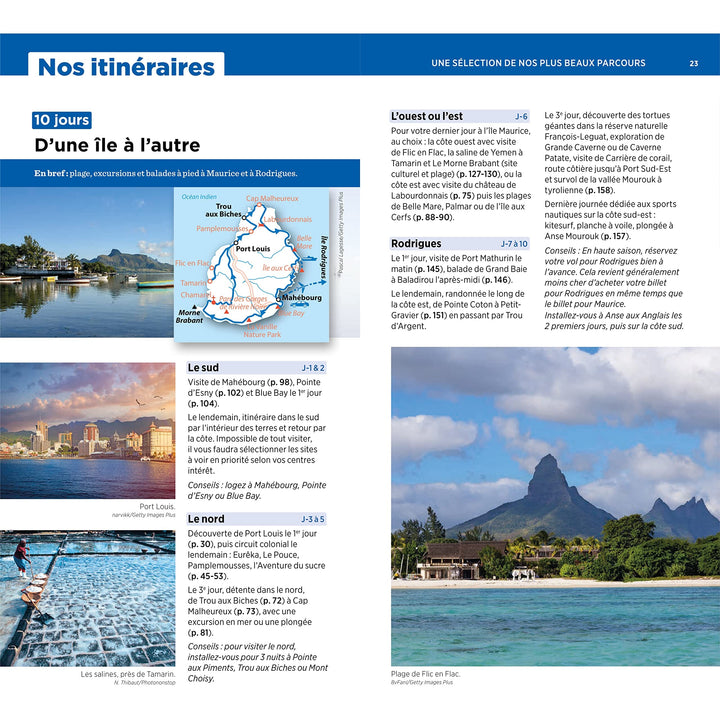 Guide Vert - Maurice, Rodrigues - Édition 2023 | Michelin guide de voyage Michelin 