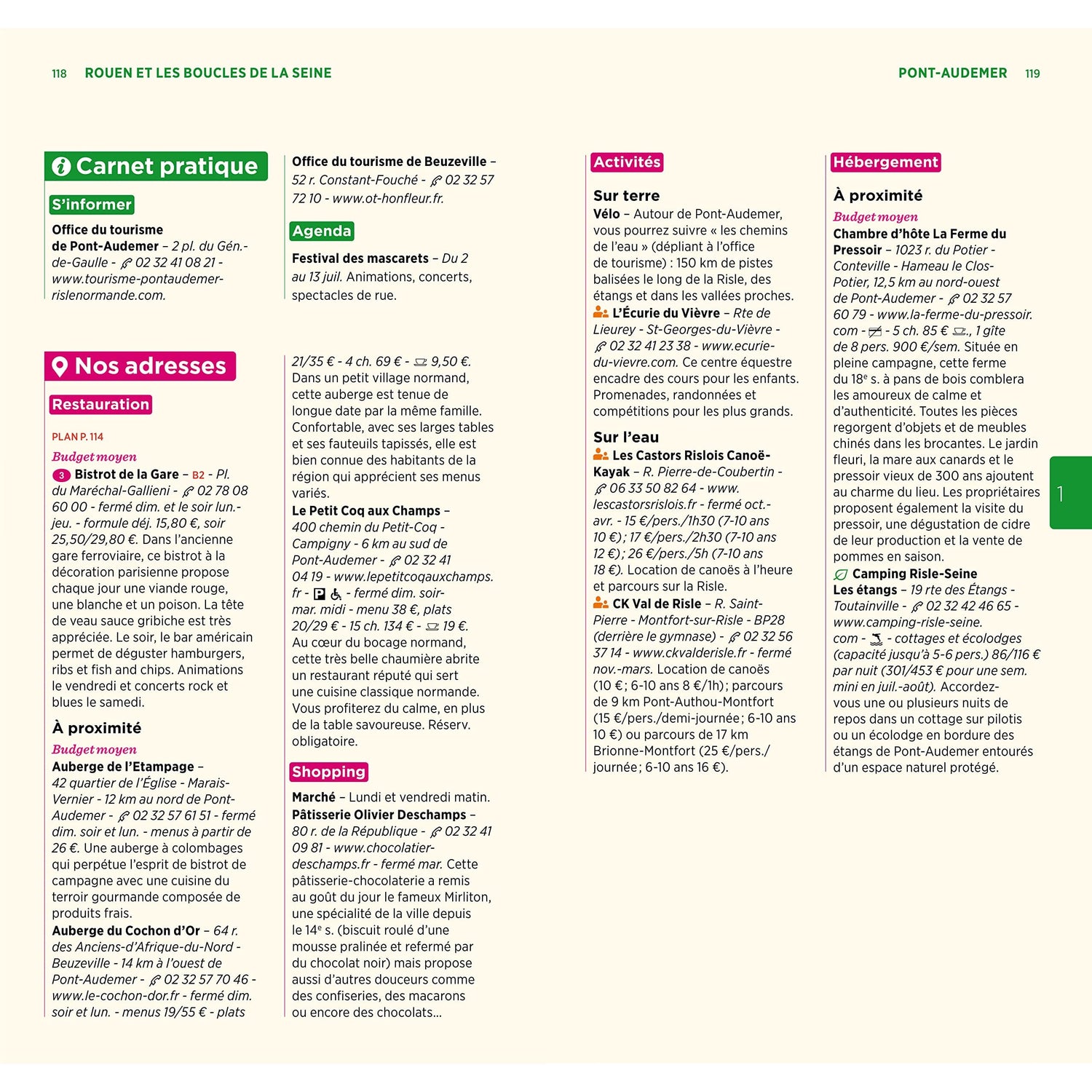 Guide Vert - Normandie, Vallée de la Seine - Édition 2025 | Michelin guide de voyage Michelin