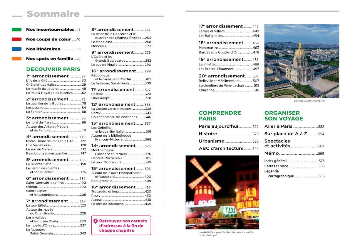 Guide Vert - Paris - Édition 2024 | Michelin guide de voyage Michelin