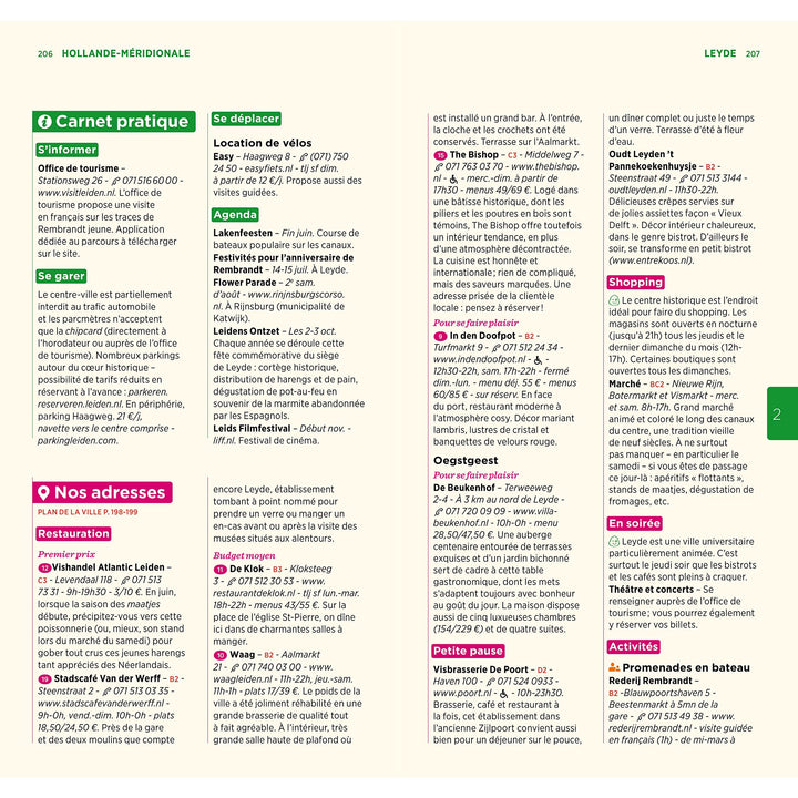 Guide Vert - Pays-Bas - Édition 2023 | Michelin guide de voyage Michelin 