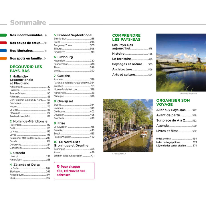 Guide Vert - Pays-Bas - Édition 2023 | Michelin guide de voyage Michelin 