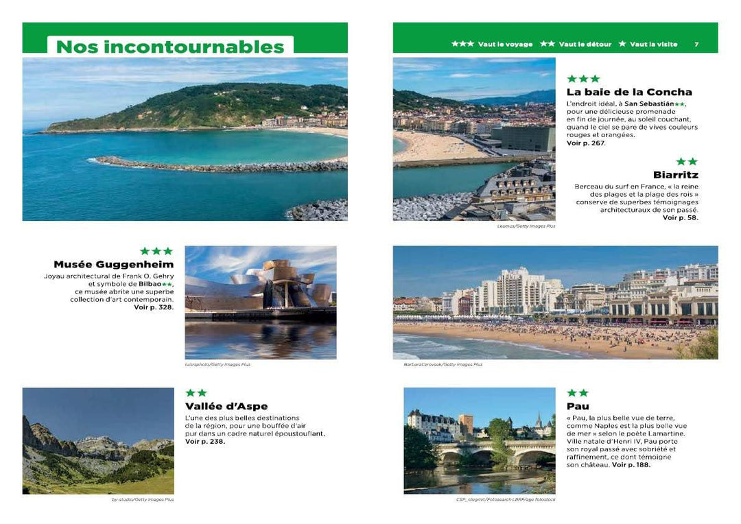 Guide Vert - Pays Basque (France, Espagne), Béarn et Navarre - Édition 2022 | Michelin guide de voyage Michelin 