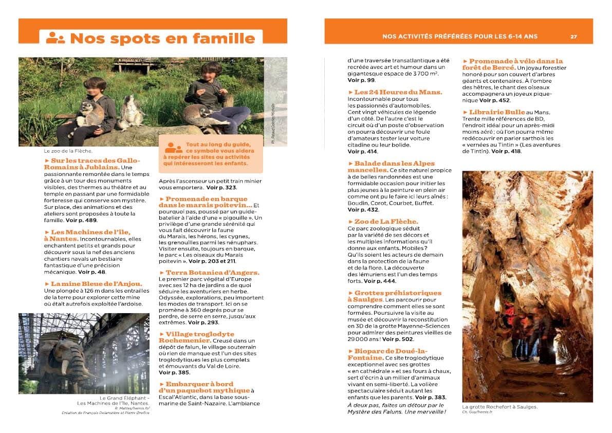 Guide Vert - Pays de la Loire - Édition 2024 | Michelin guide de voyage Michelin