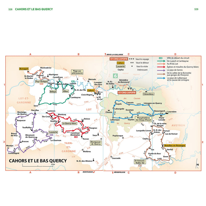 Guide Vert - Périgord, Quercy (Dordogne, Lot) - Édition 2023 | Michelin guide de voyage Michelin 