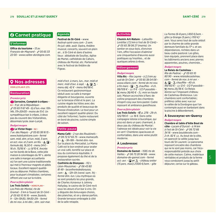 Guide Vert - Périgord, Quercy (Dordogne, Lot) - Édition 2023 | Michelin guide de voyage Michelin 