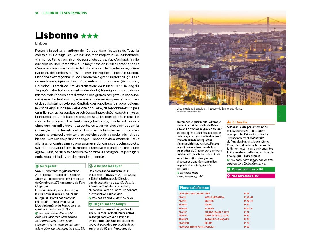 Guide Vert - Portugal - Édition 2024 | Michelin guide de voyage Michelin