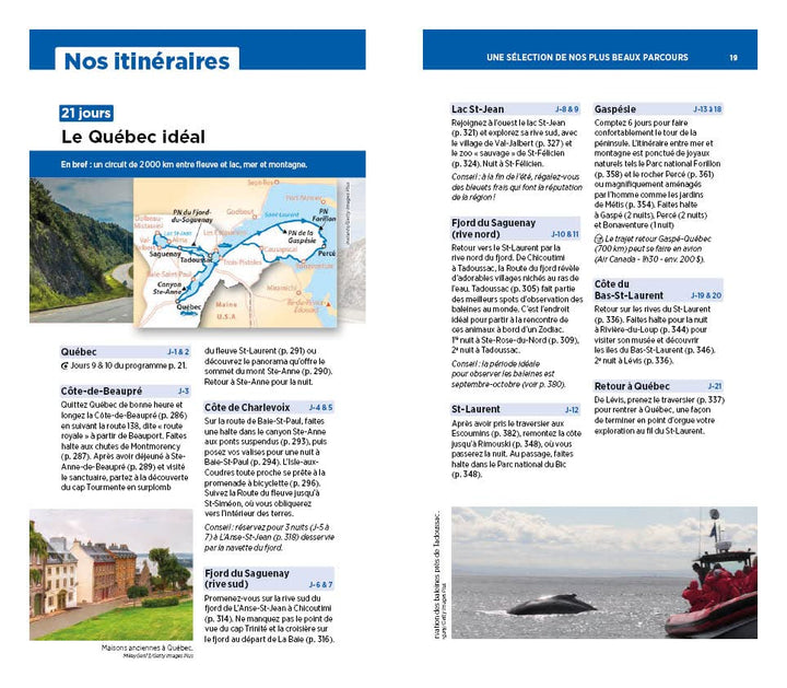 Guide Vert - Québec & Provinces de l'Atlantique - Édition 2022 | Michelin guide de voyage Michelin 