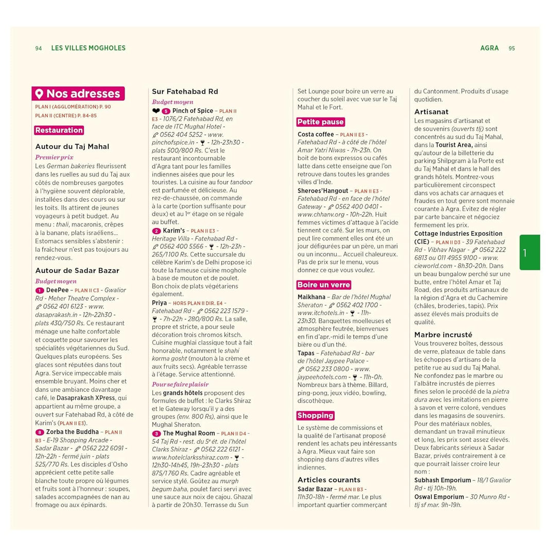 Guide Vert - Rajasthan, Delhi et Agra - Édition 2023 | Michelin guide de voyage Michelin 