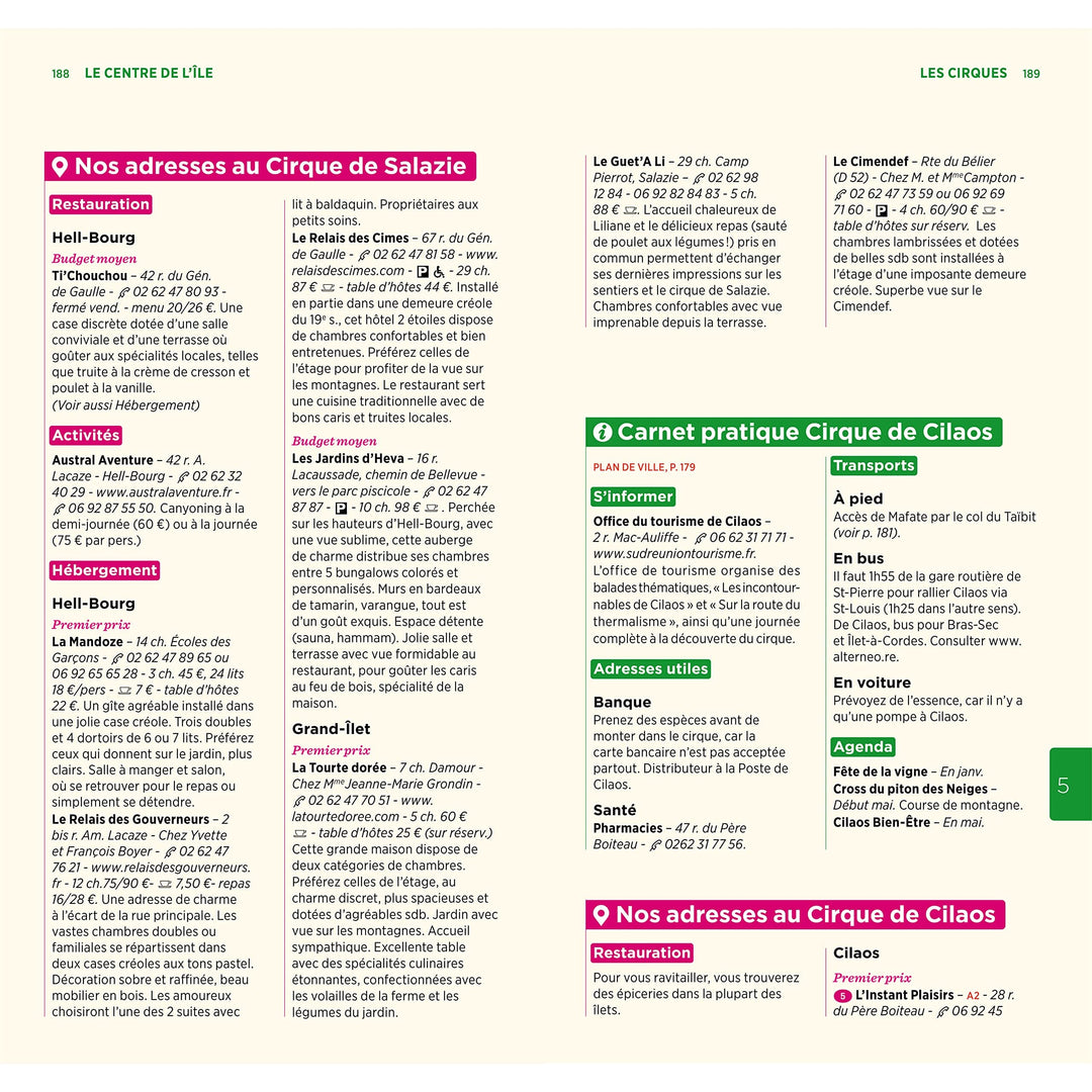 Guide Vert - Réunion - Édition 2023 | Michelin guide de voyage Michelin 