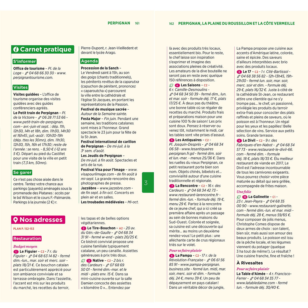Guide Vert - Roussillon, Aude, Pays Cathare - Édition 2023 | Michelin guide de voyage Michelin 