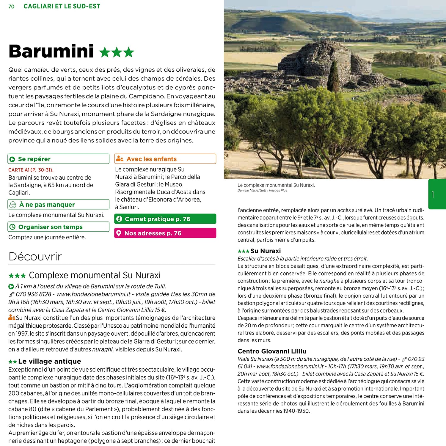 Guide Vert - Sardaigne - Édition 2025 | Michelin guide de voyage Michelin