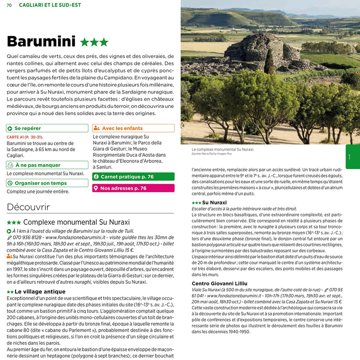 Guide Vert - Sardaigne - Édition 2023 | Michelin guide de voyage Michelin 