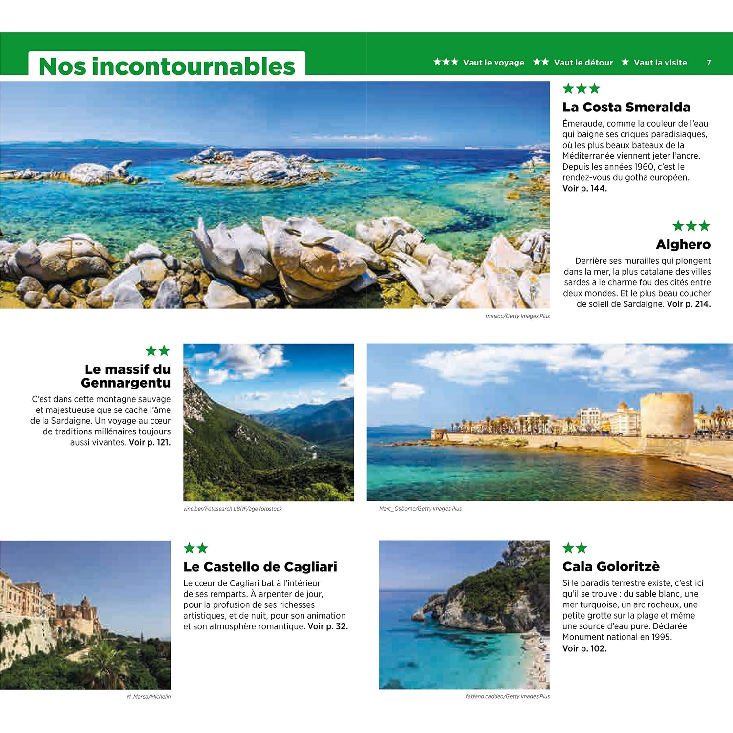 Guide Vert - Sardaigne - Édition 2025 | Michelin guide de voyage Michelin