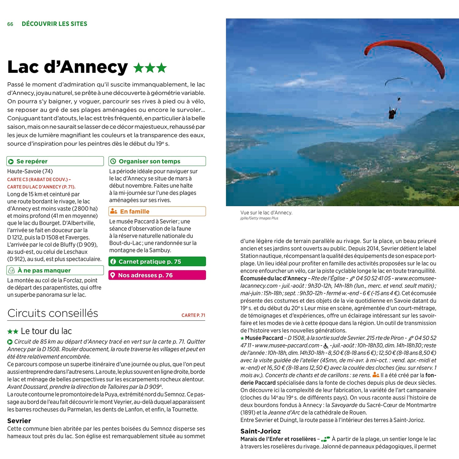 Guide Vert - Savoie Mont Blanc : Savoie et Haute-Savoie - Édition 2023 | Michelin guide de voyage Michelin 