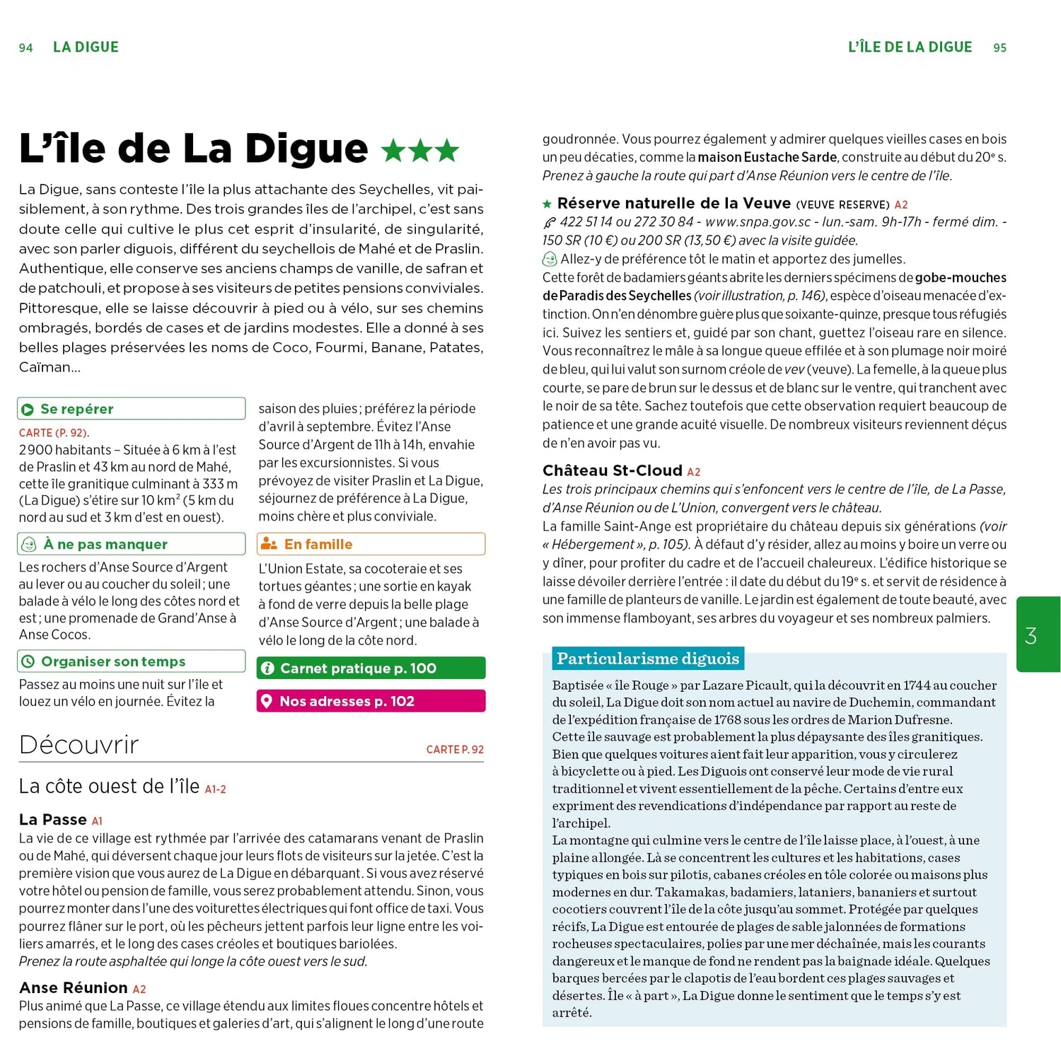 Guide Vert - Seychelles - Édition 2023 | Michelin guide de voyage Michelin 