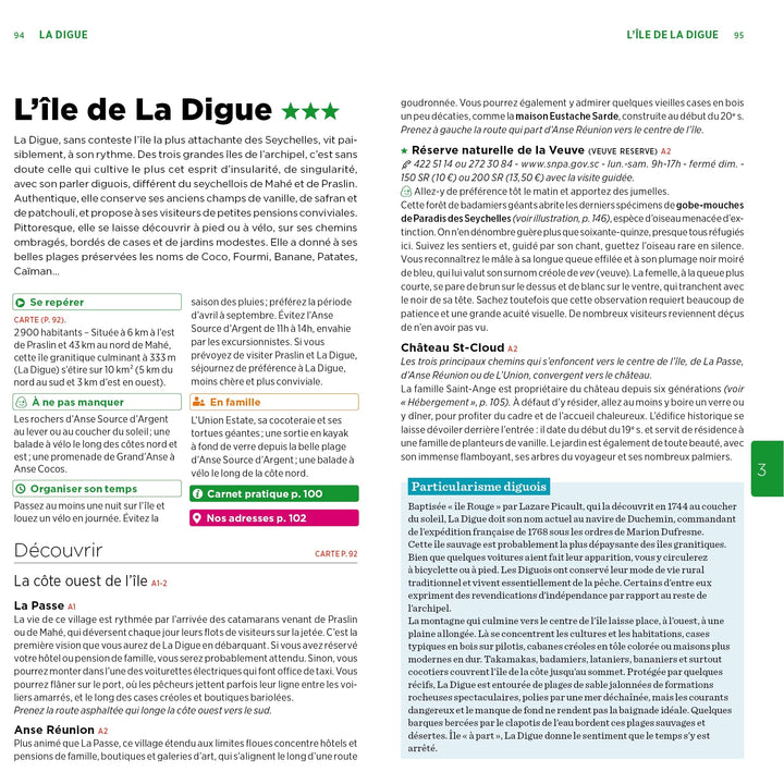 Guide Vert - Seychelles - Édition 2023 | Michelin guide de voyage Michelin 