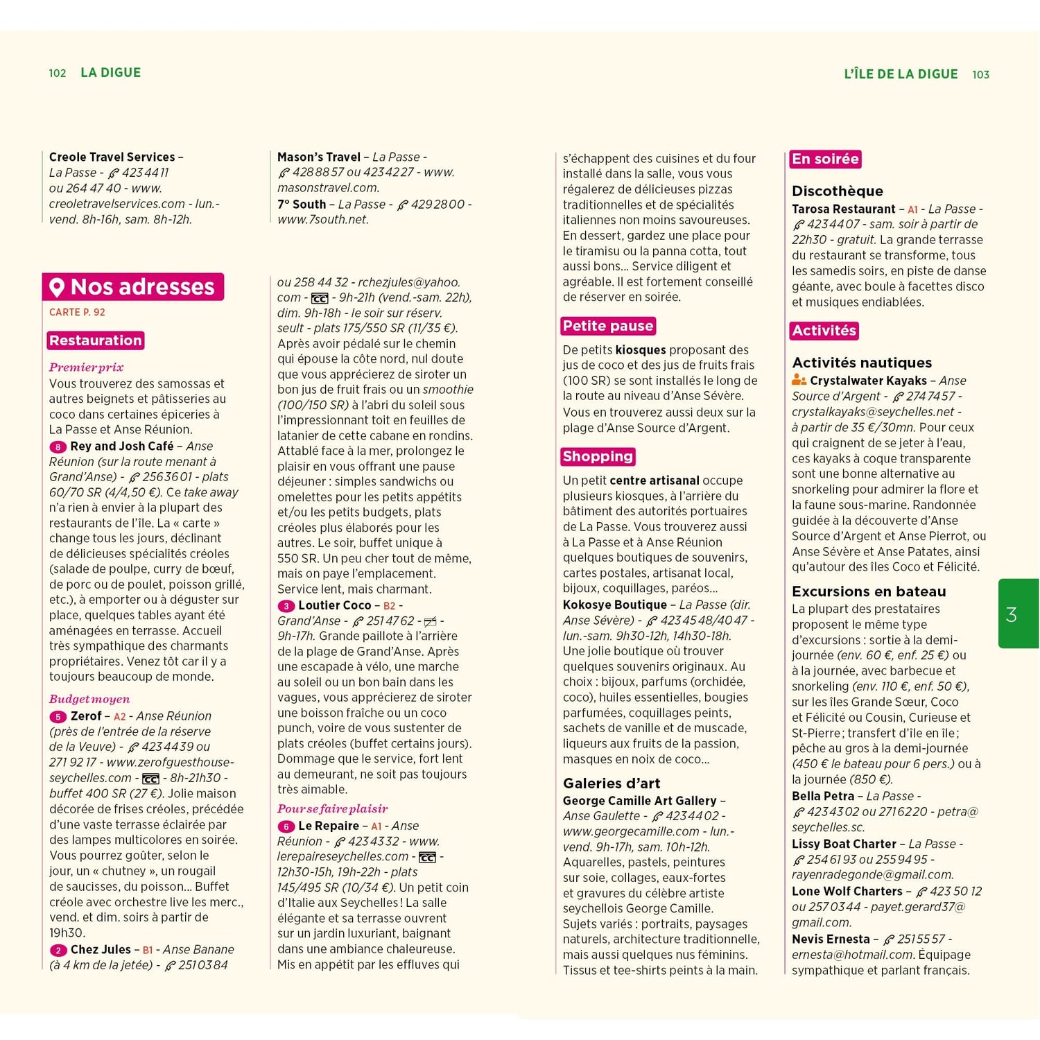 Guide Vert - Seychelles - Édition 2023 | Michelin guide de voyage Michelin 