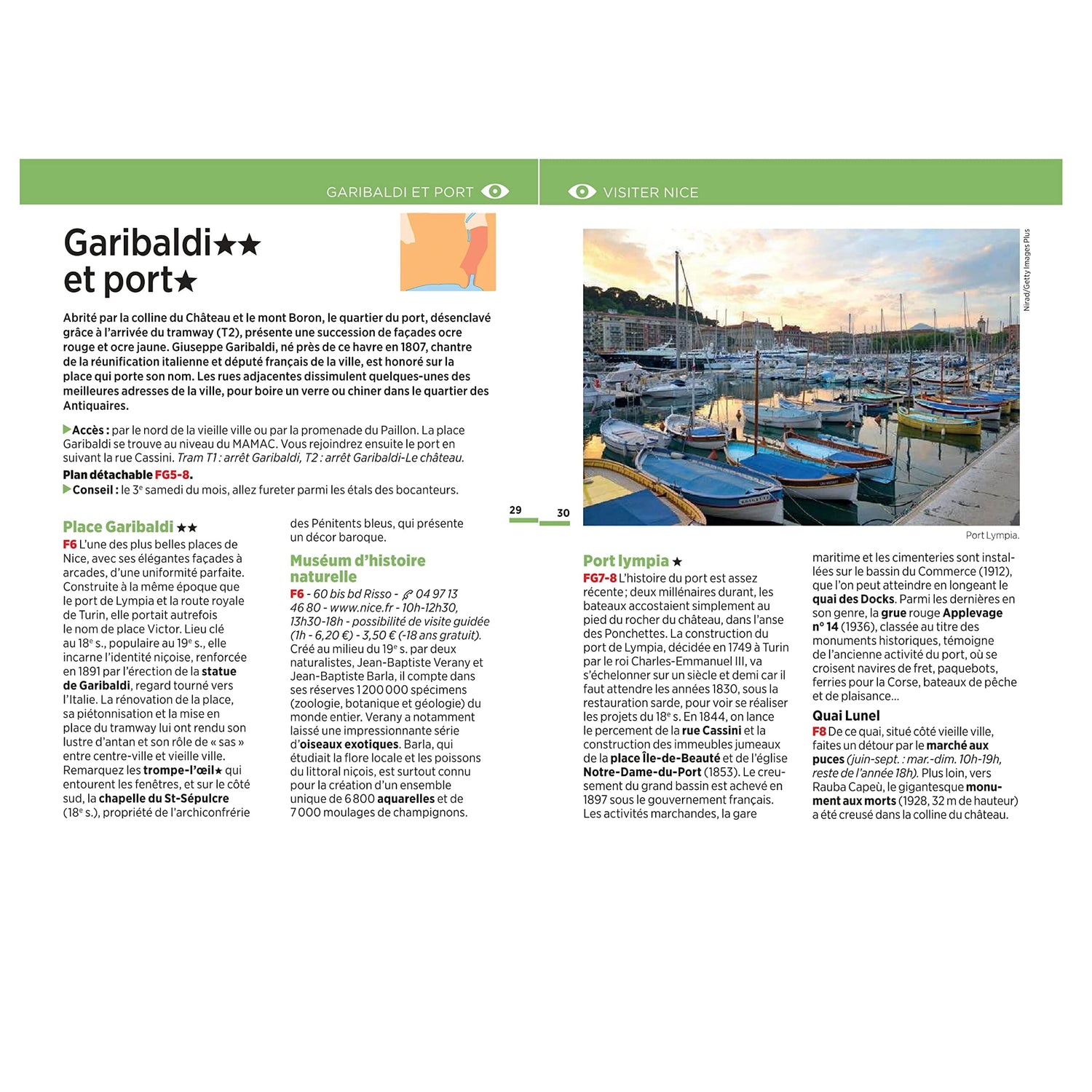 Guide Vert compact - Nice - Édition 2025 | Michelin guide de voyage Michelin