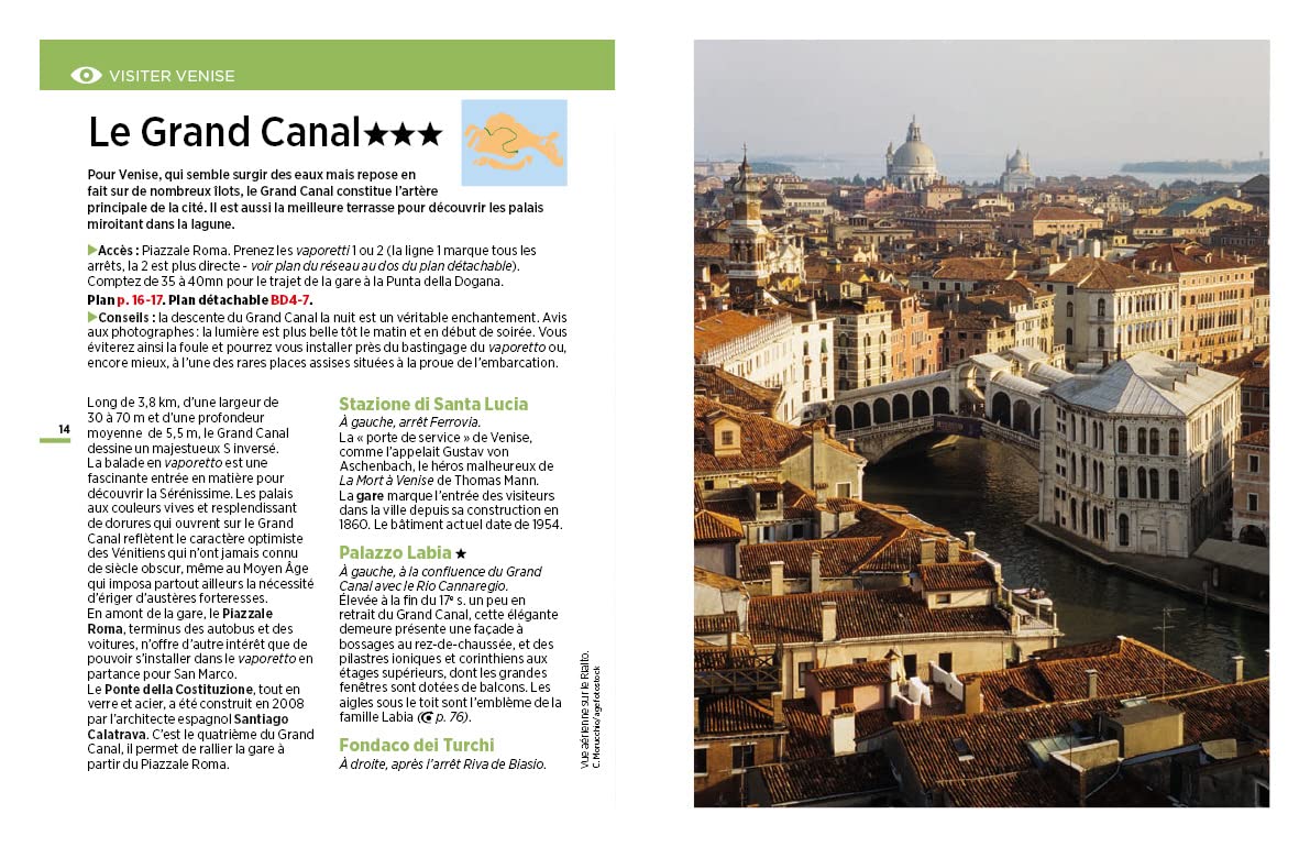 Guide Vert Week End - Venise + plan - Édition 2024 | Michelin guide de voyage Michelin