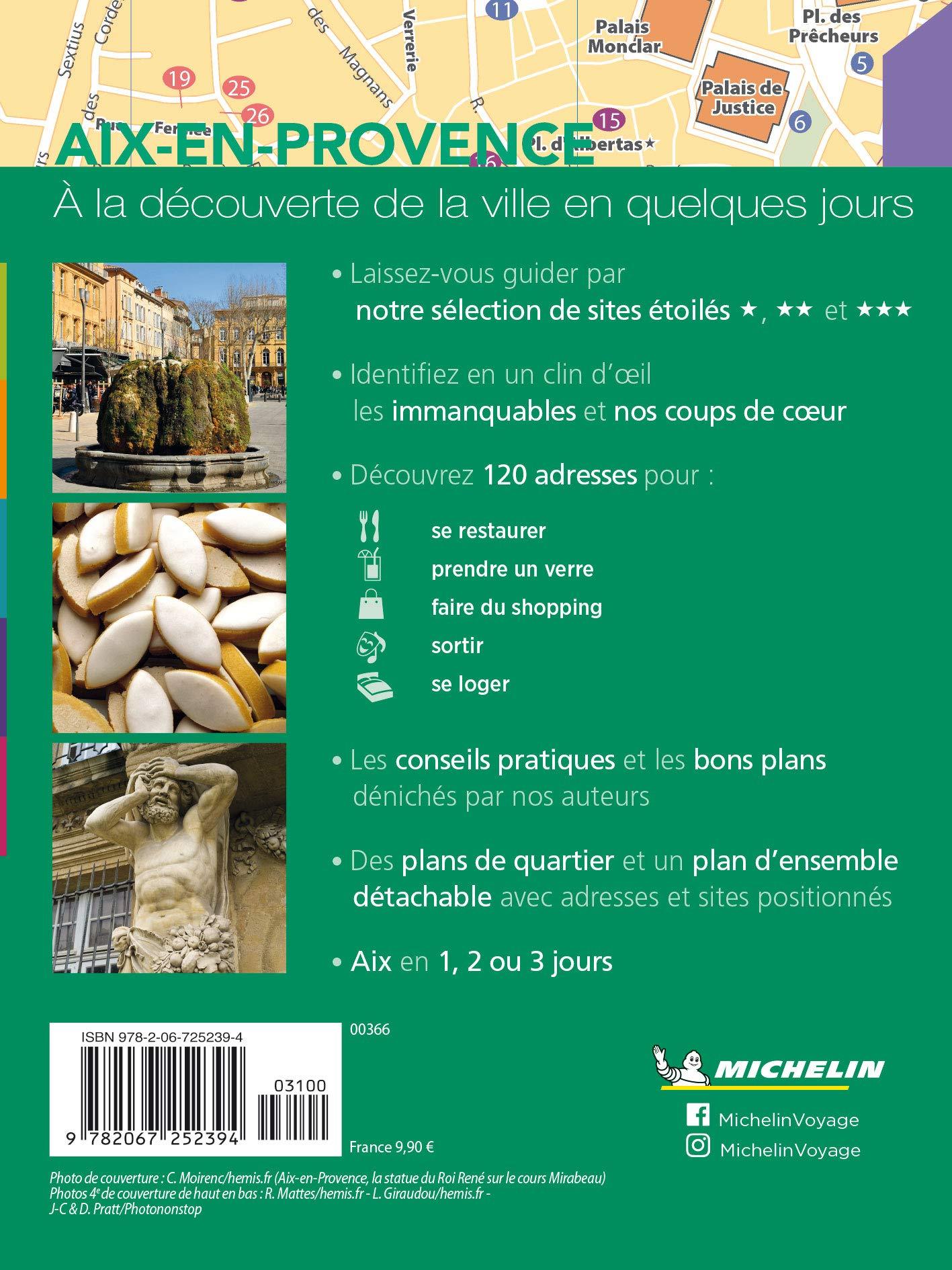 Guide Vert Week & Go - Aix-en-Provence - Édition 2021 | Michelin guide de voyage Michelin 