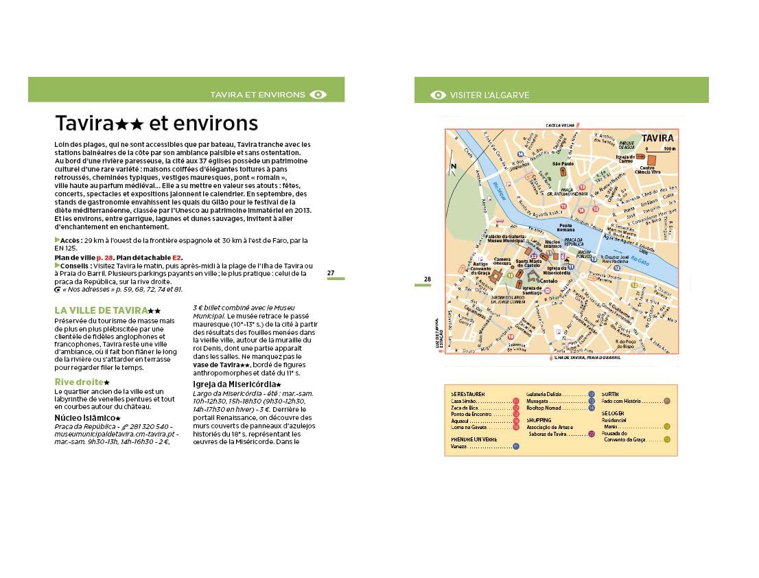 Guide Vert Week & GO - Algarve & Faro - Édition 2024 | Michelin guide de voyage Michelin