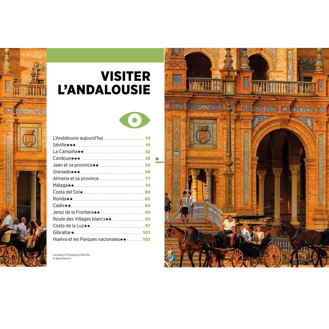 Guide Vert Week & GO - Andalousie - Édition 2023 | Michelin guide petit format Michelin 