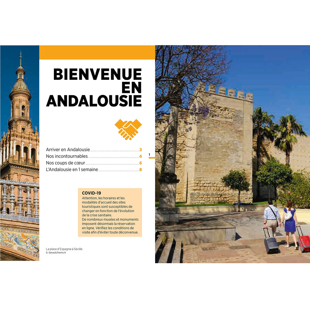 Guide Vert Week & GO - Andalousie - Édition 2023 | Michelin guide petit format Michelin 