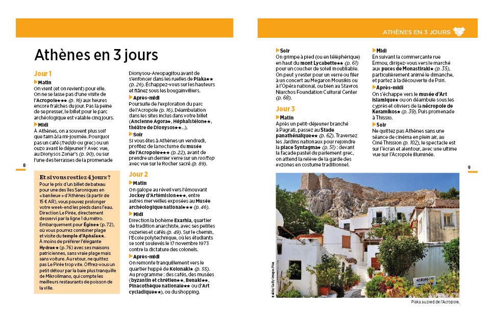 Guide Vert Week & GO - Athènes - Édition 2025 | Michelin guide de voyage Michelin